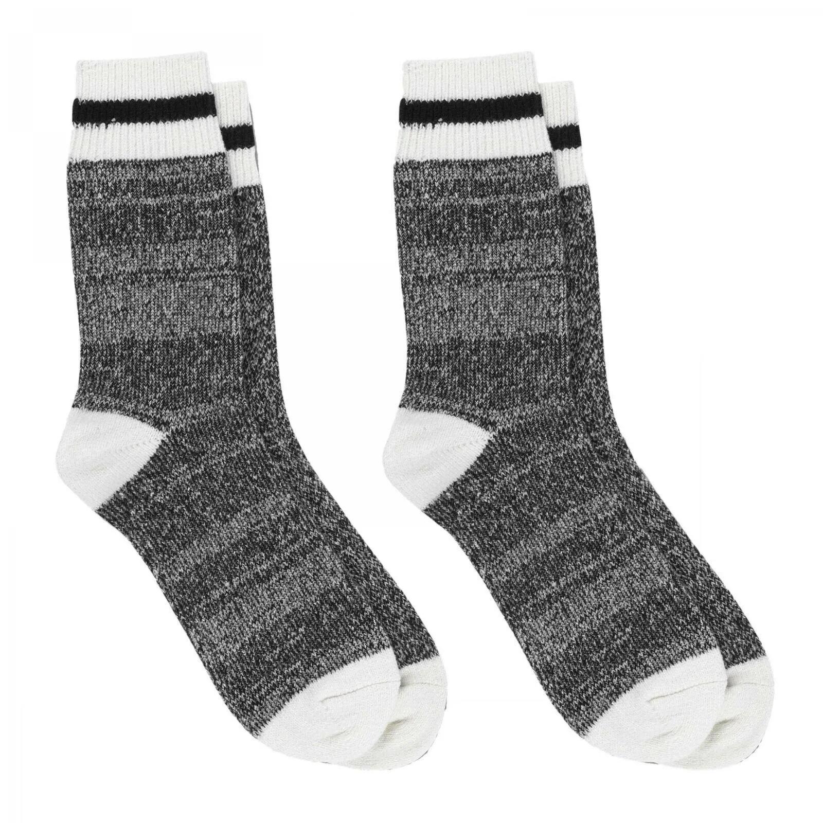 C9 Champion Women's 2 Pack Duo Dry Striped Soft Crew Socks