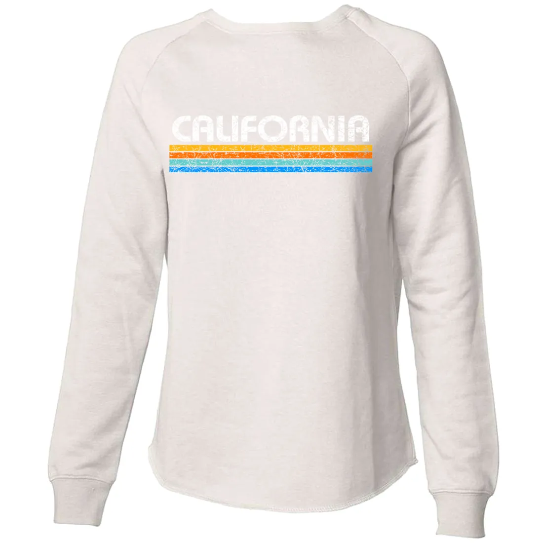 California Vintage Stripe Super Soft Crewneck Sweater