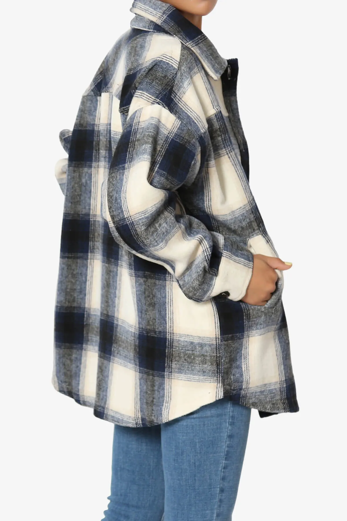 Cameron Plaid Flannel Oversized Shacket