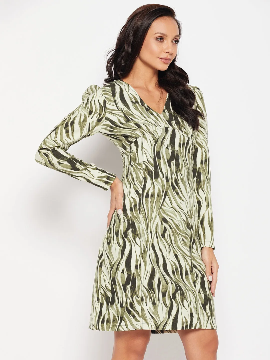 Camla Barcelona Olive Women'S Dress