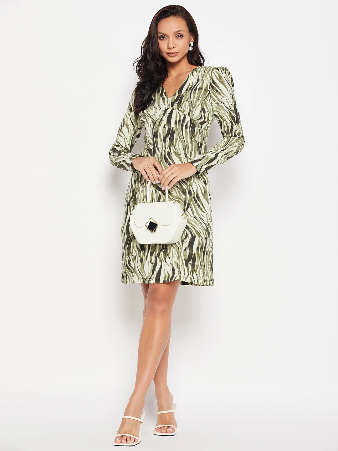 Camla Barcelona Olive Women'S Dress