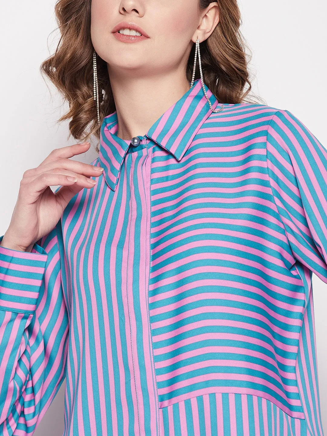 Camla Barcelona Teal Women'S Shirt