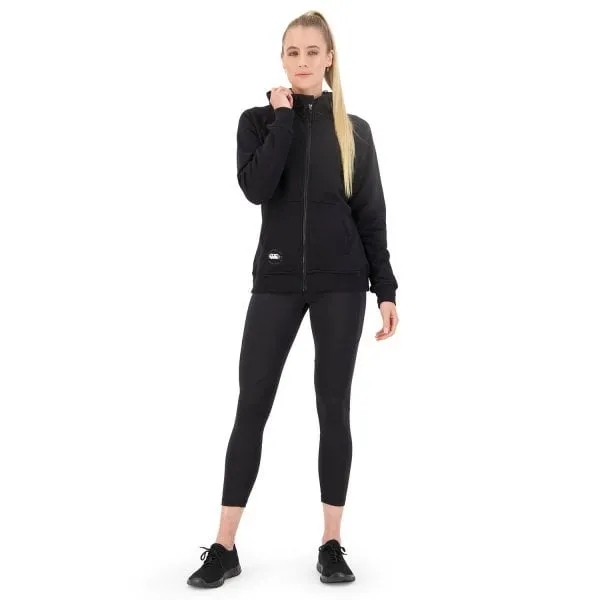Canterbury Women's Zip Thru Hoody - Black