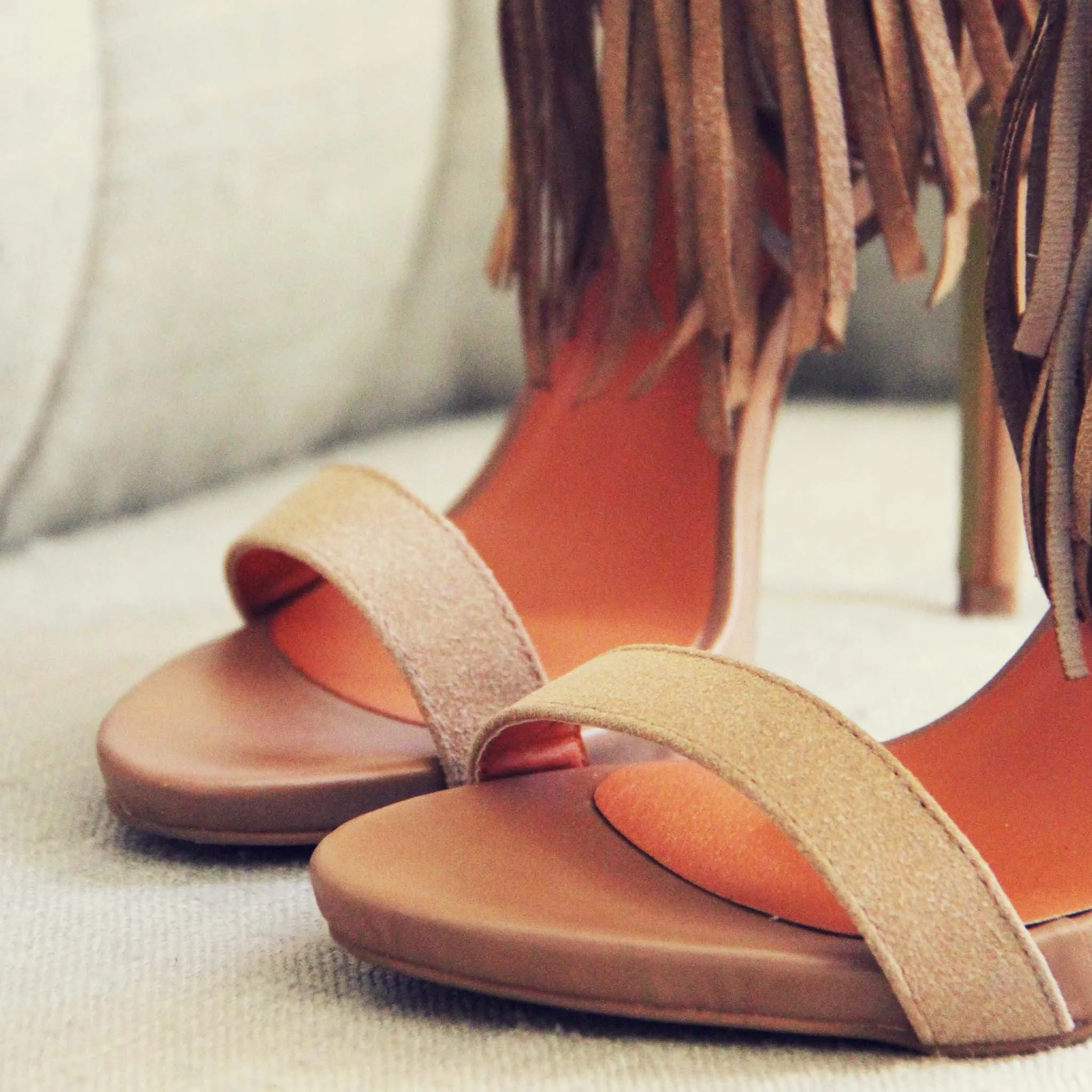 Canyon Fringe Heels