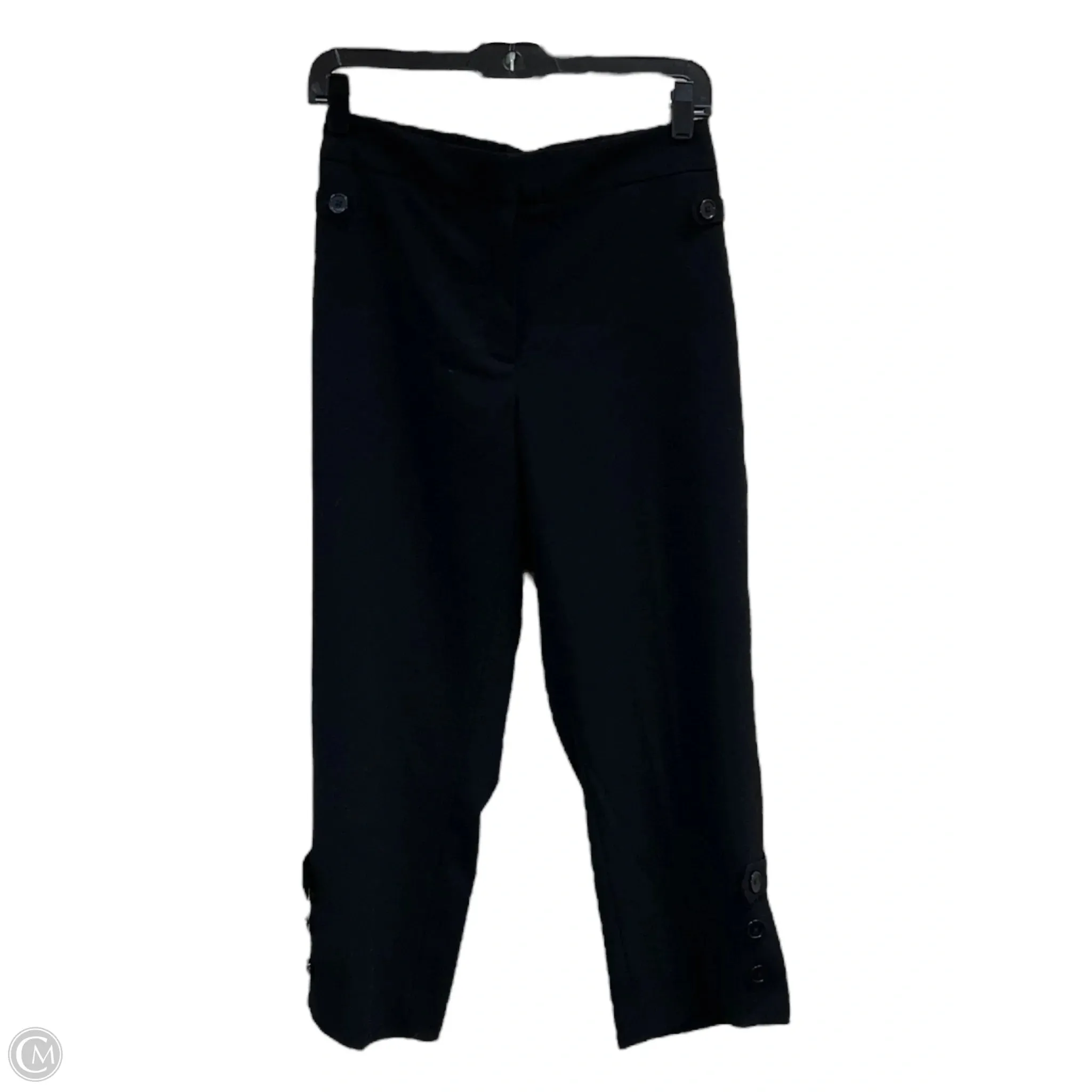 Capris By Susan Graver In Black, Size: Xs