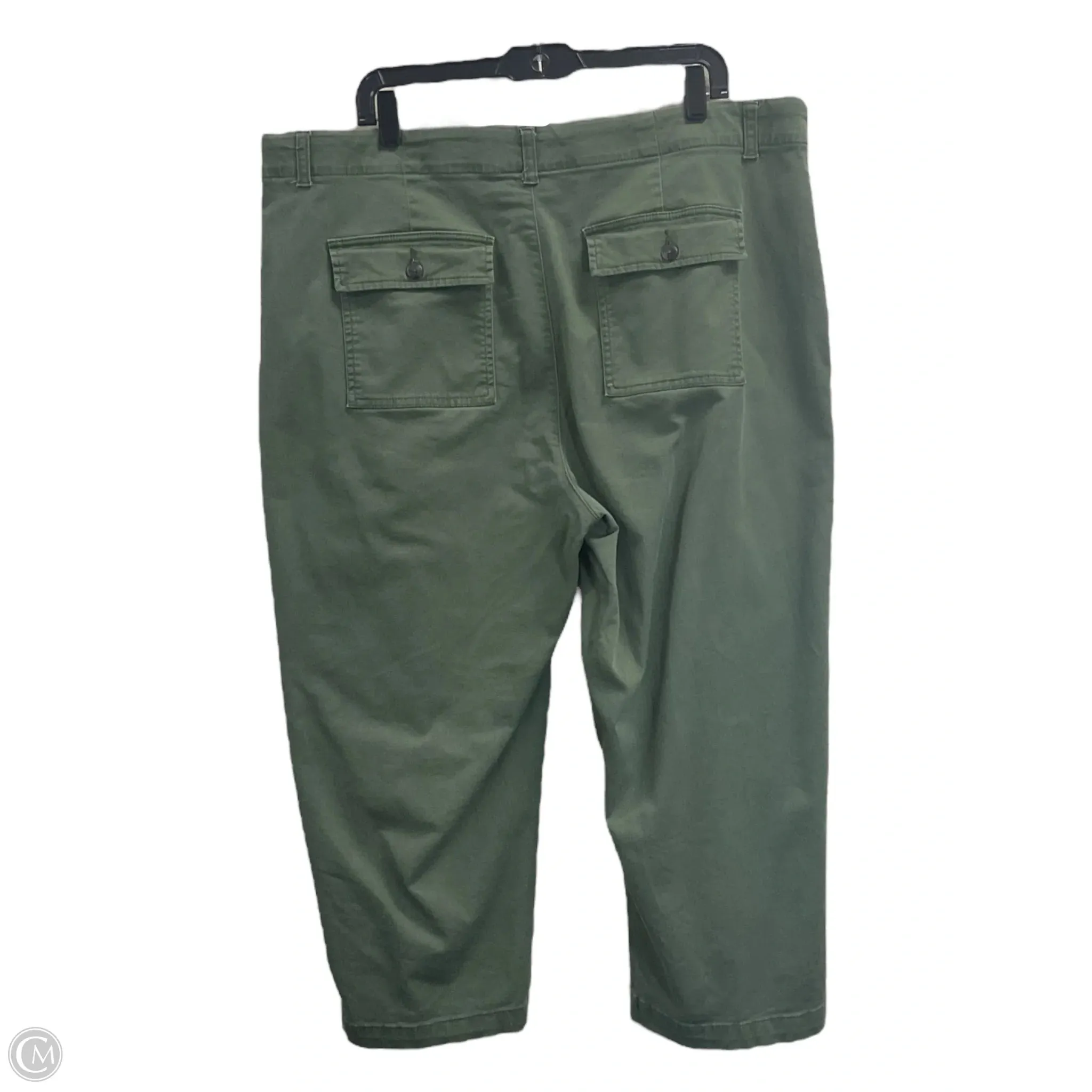 Capris By Terra & Sky In Green, Size: 18