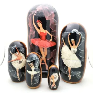 Carmen Suite Ballet Solo Dancer Nesting Ballerina Dolls Matryoshka Set