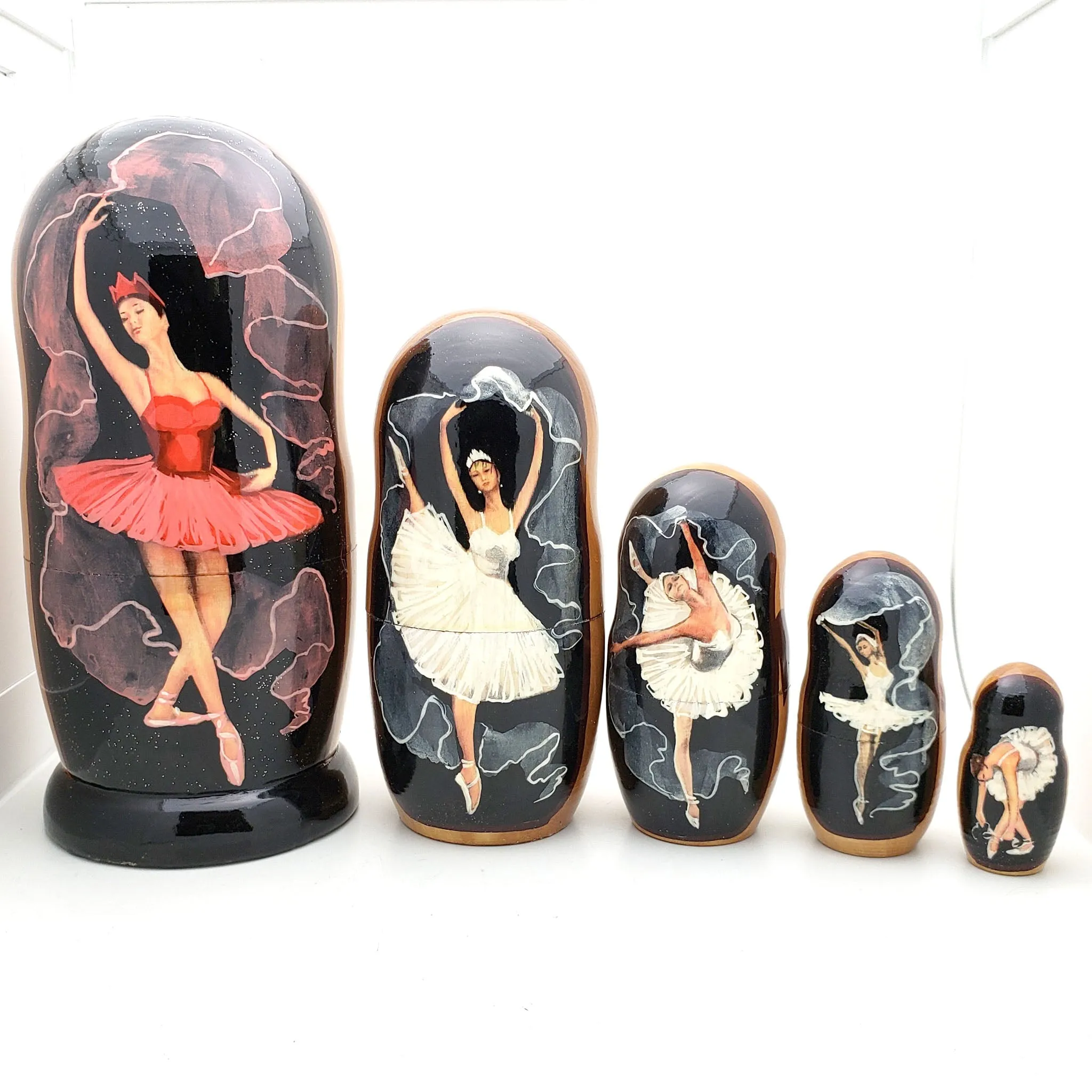 Carmen Suite Ballet Solo Dancer Nesting Ballerina Dolls Matryoshka Set