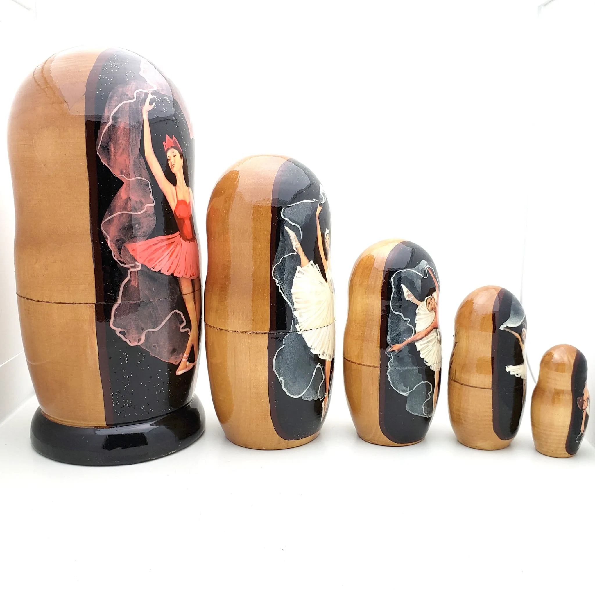Carmen Suite Ballet Solo Dancer Nesting Ballerina Dolls Matryoshka Set