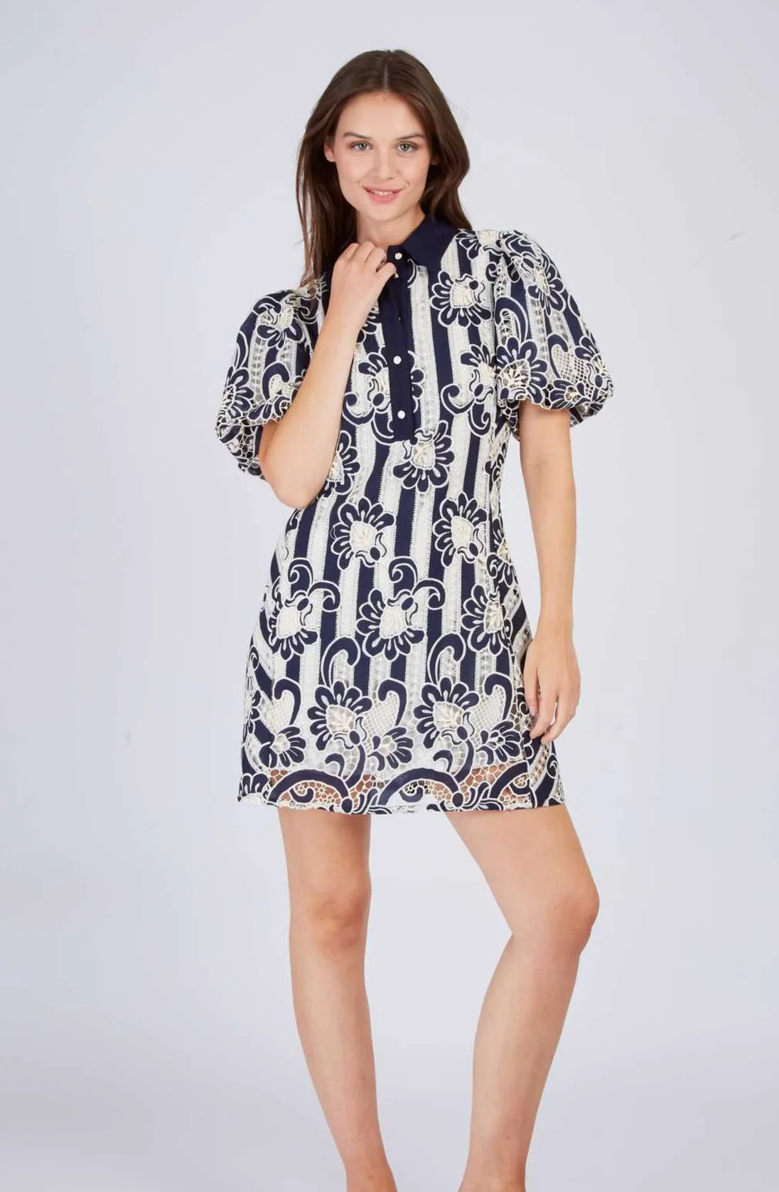 CAROLINE short lace dress