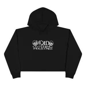 Cartoon/ Madness/Crop Hoodie