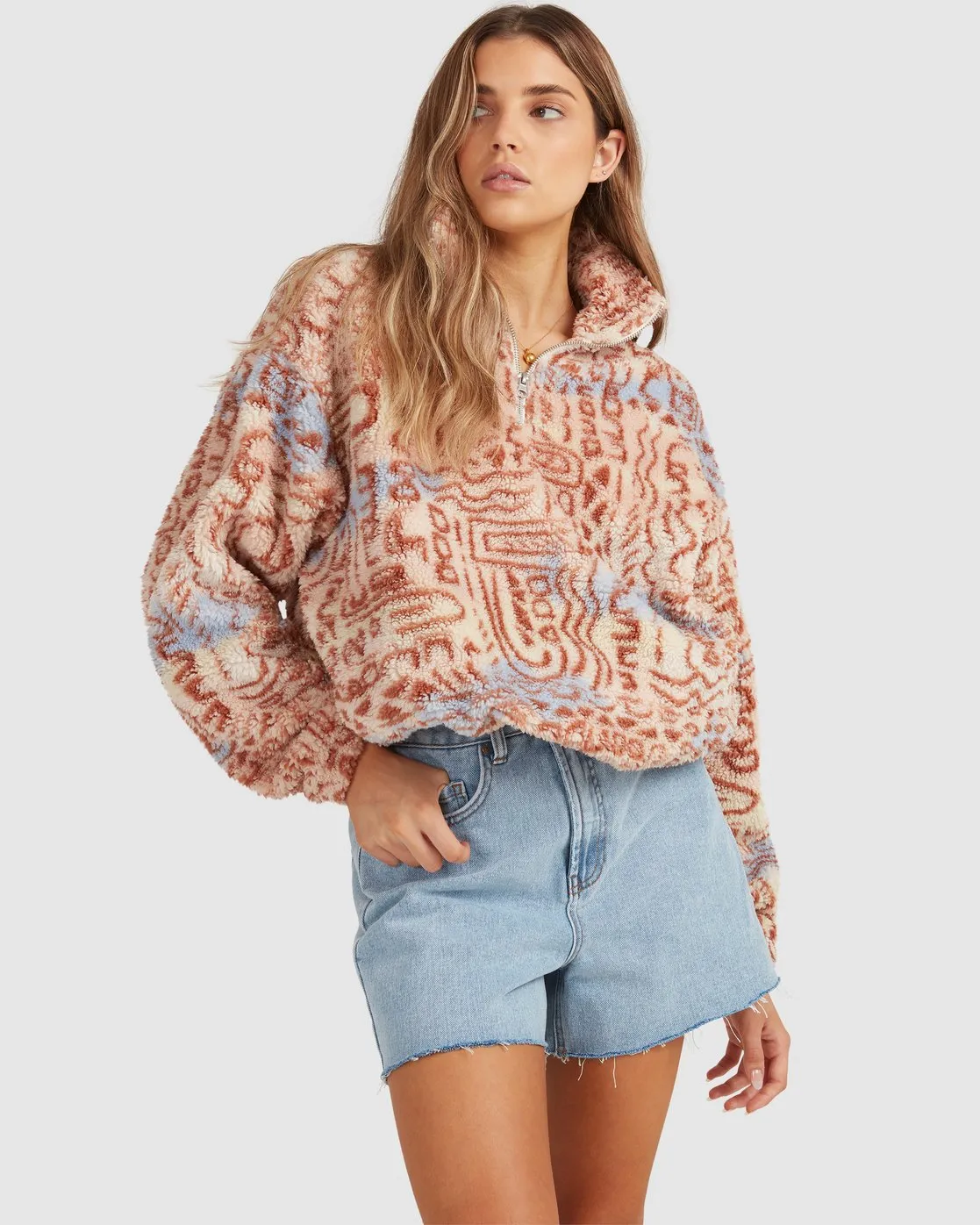 Catchup Half Zip Crew