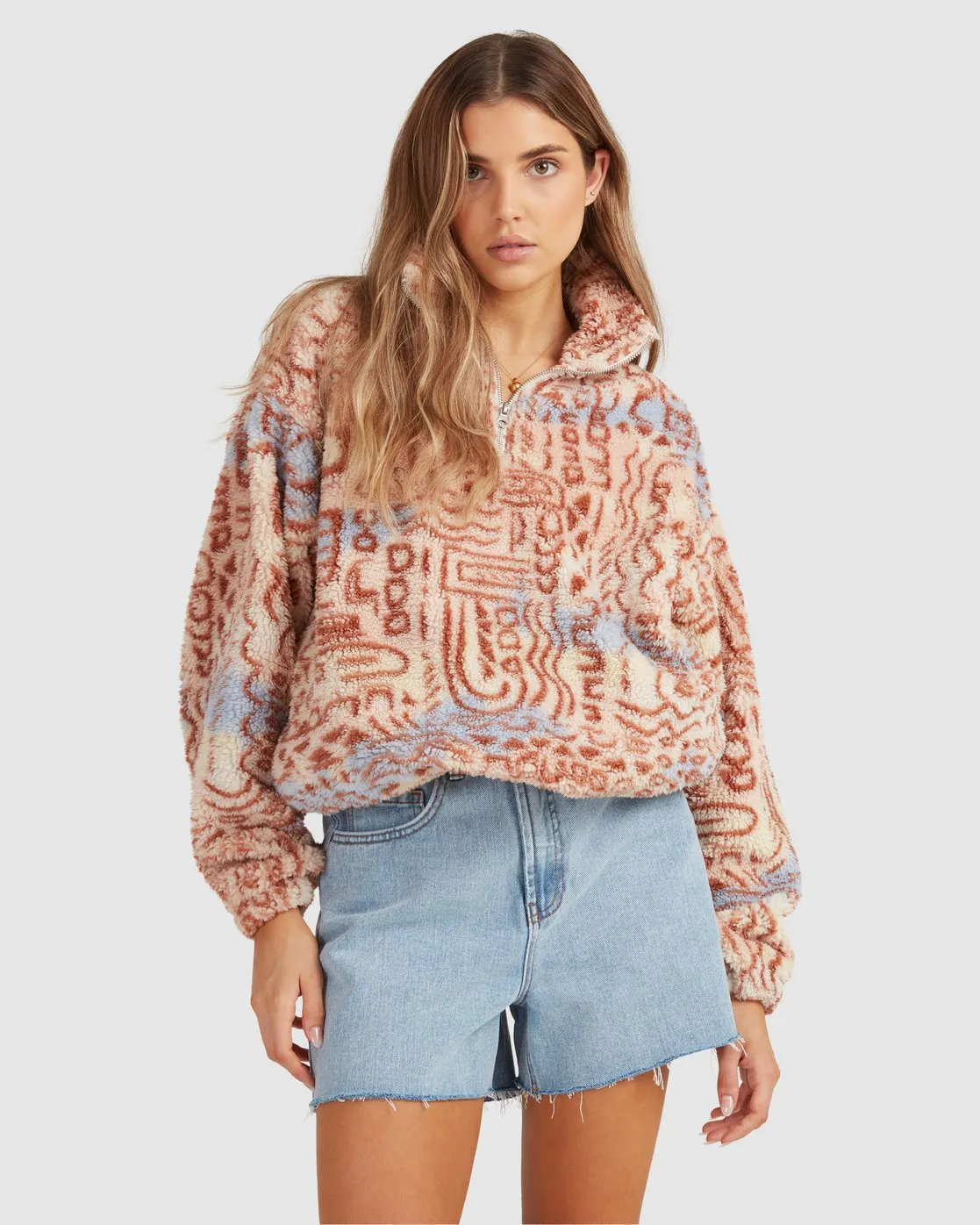 Catchup Half Zip Crew