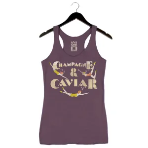 Champagne & Caviar - Women's Tank - Vintage Purple
