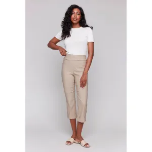 Charlie B Stretch Pull-On Capri Pant