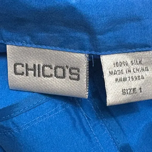 Chico’s 100% Silk Women's Jacket