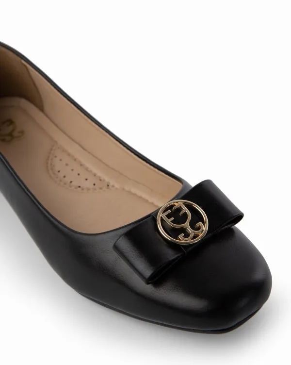 Chief Fun Officer - Black : Ballet Flats