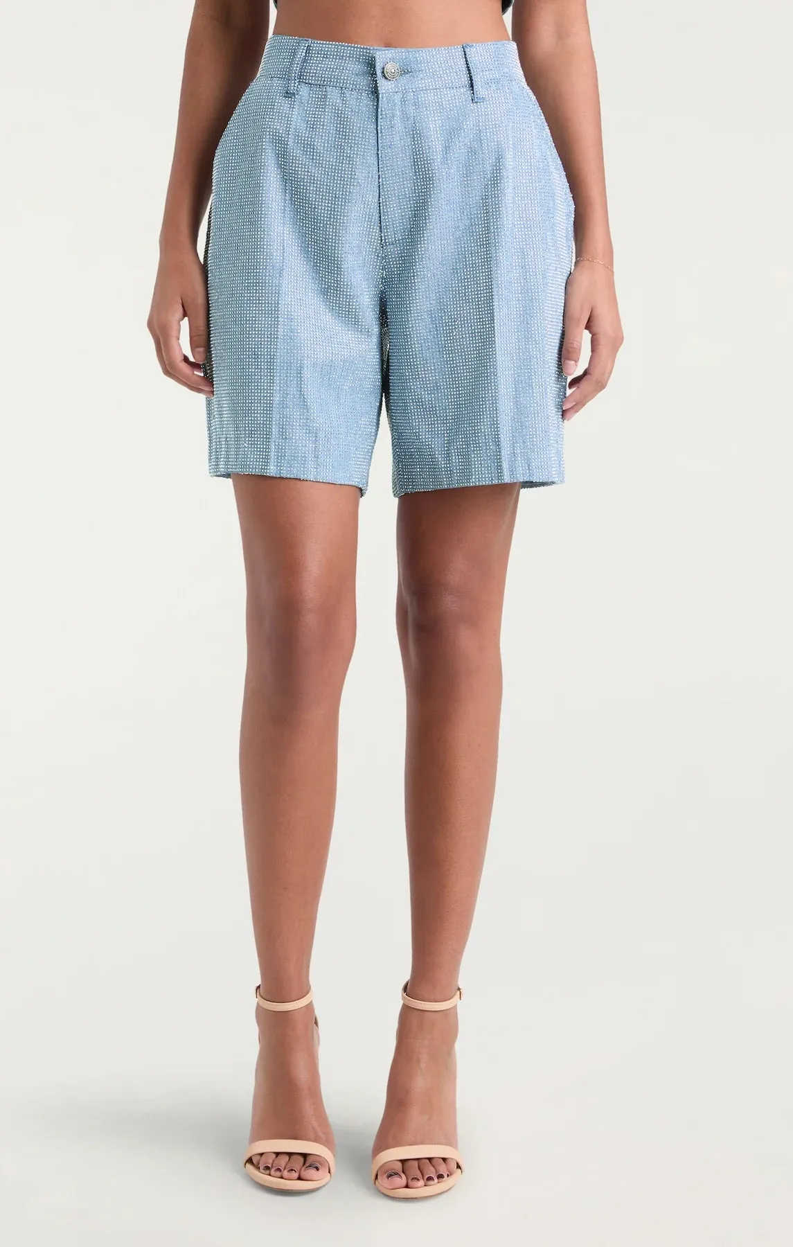 CINQ A SEPT Chambray Heatset Patricia Short