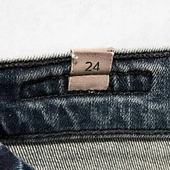 Citizens‎ of Humanity Rocket Crop High Rise Skinny Shadow Stripe Women's Size 24