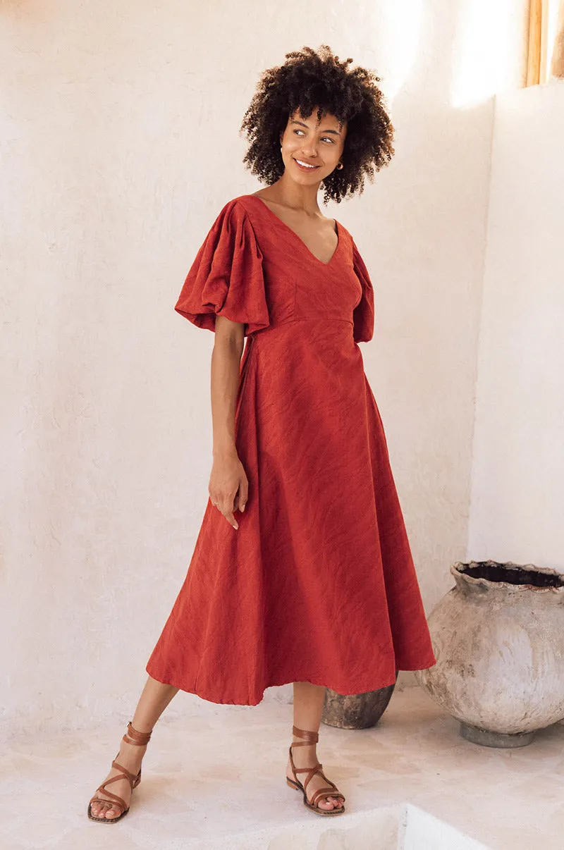 Cleo – Sophisticated Backless Women’s Dress