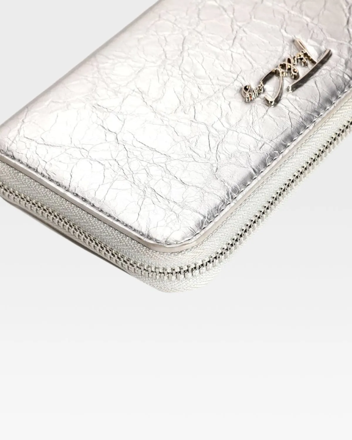 Clutch Wallet in Silver