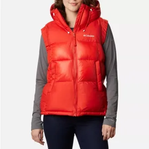 Columbia Women's Red/ Orange pike Lake Puffer all Vest