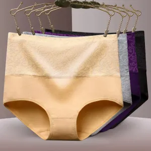 Comfortable High Waist Women's Underwear (Set of 3)