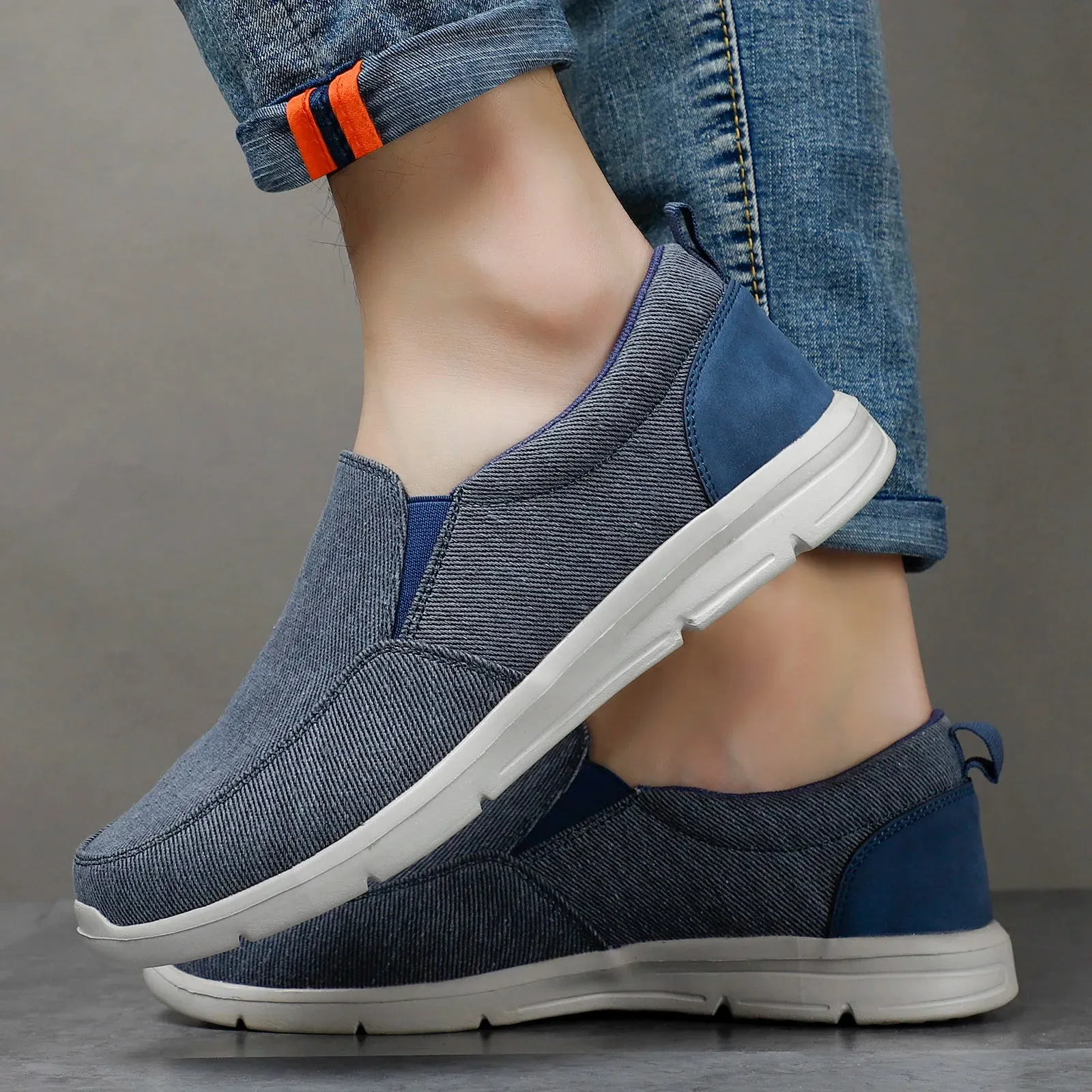 CoolStride Herren Sommer-Canvas-Loafers