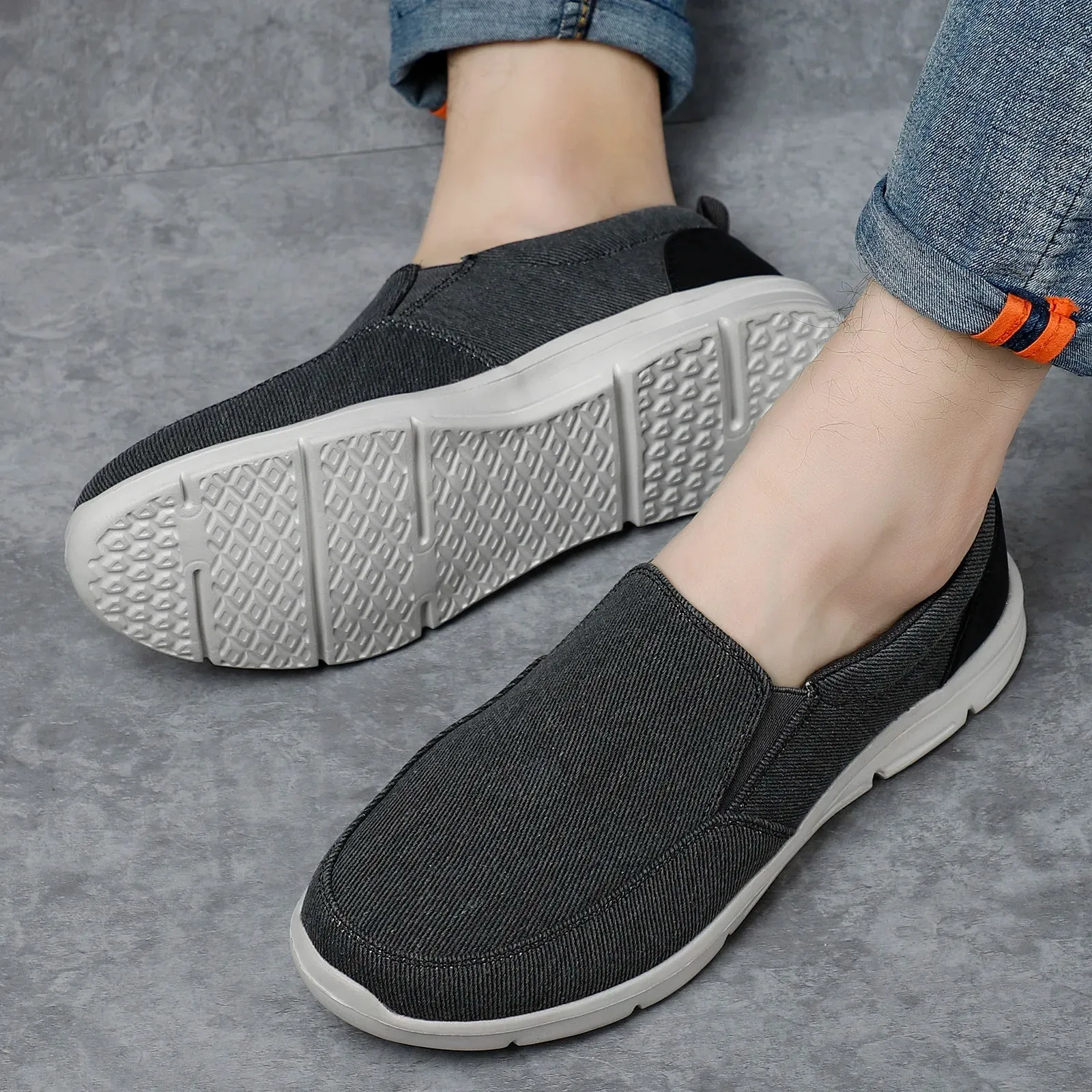 CoolStride Herren Sommer-Canvas-Loafers