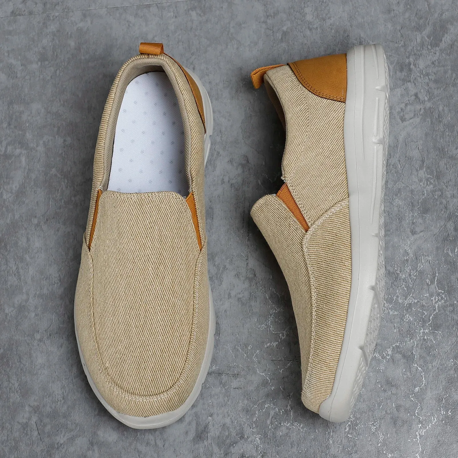 CoolStride Herren Sommer-Canvas-Loafers
