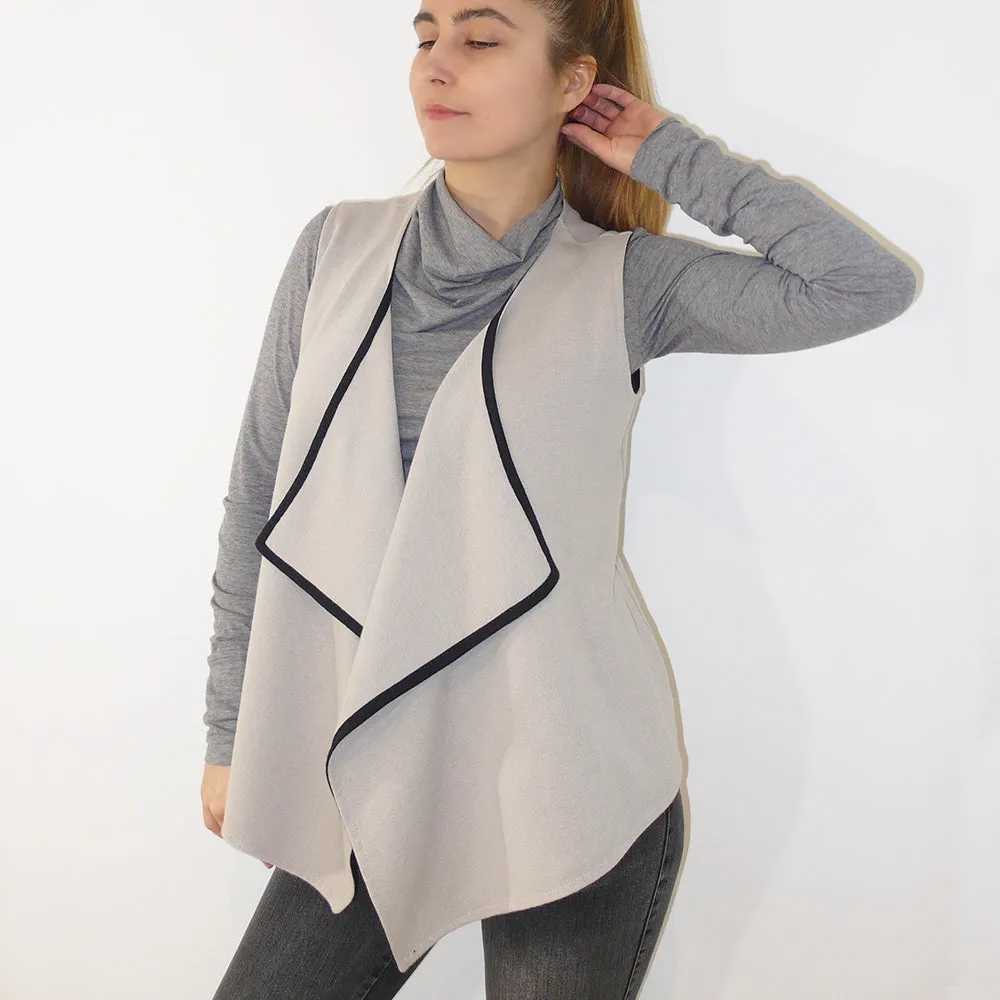 Cowl Neck Top Sewing Pattern N.57A