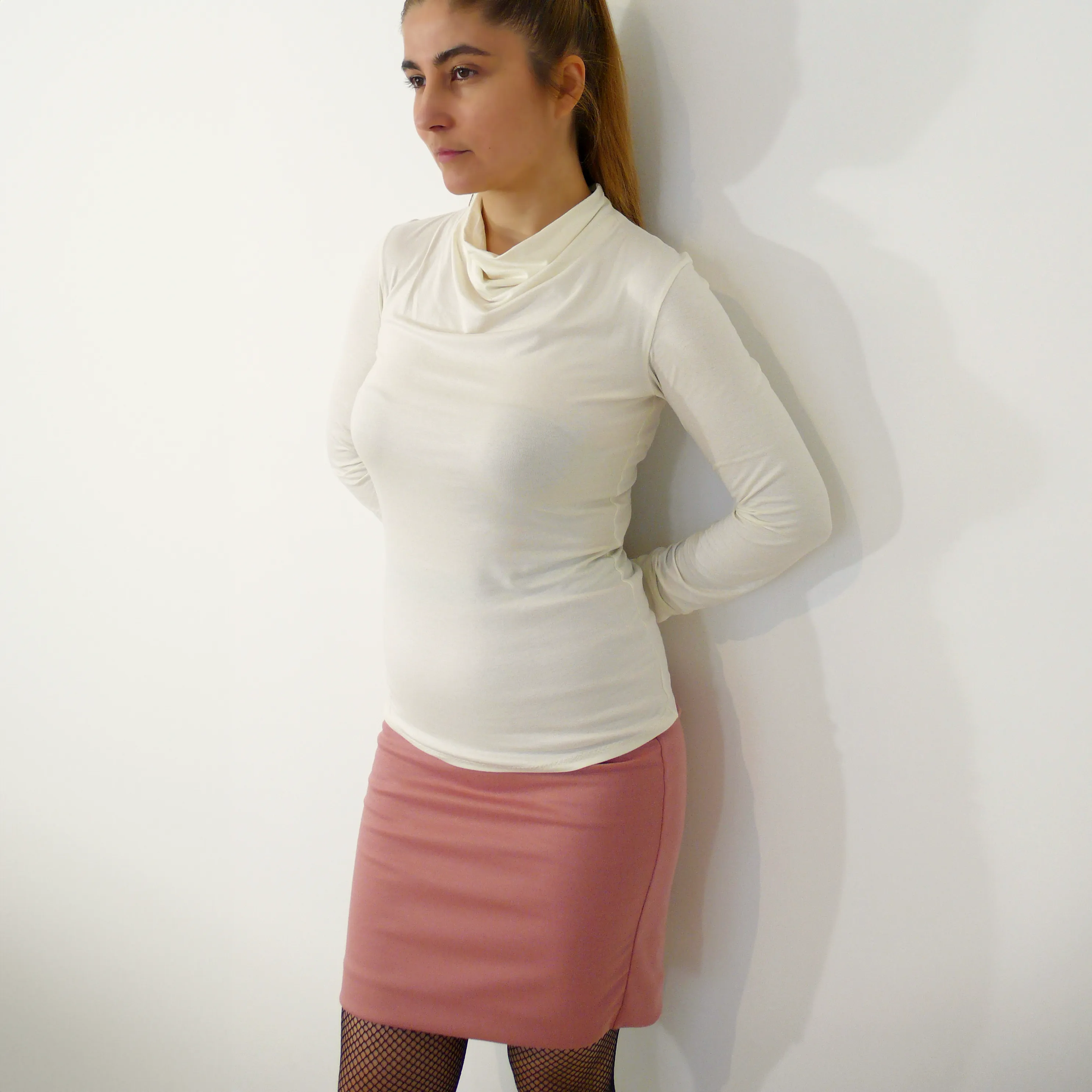 Cowl Neck Top Sewing Pattern N.57A
