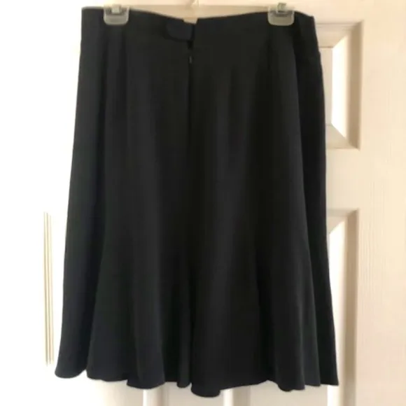 Dana Buchman Black Long Skirt