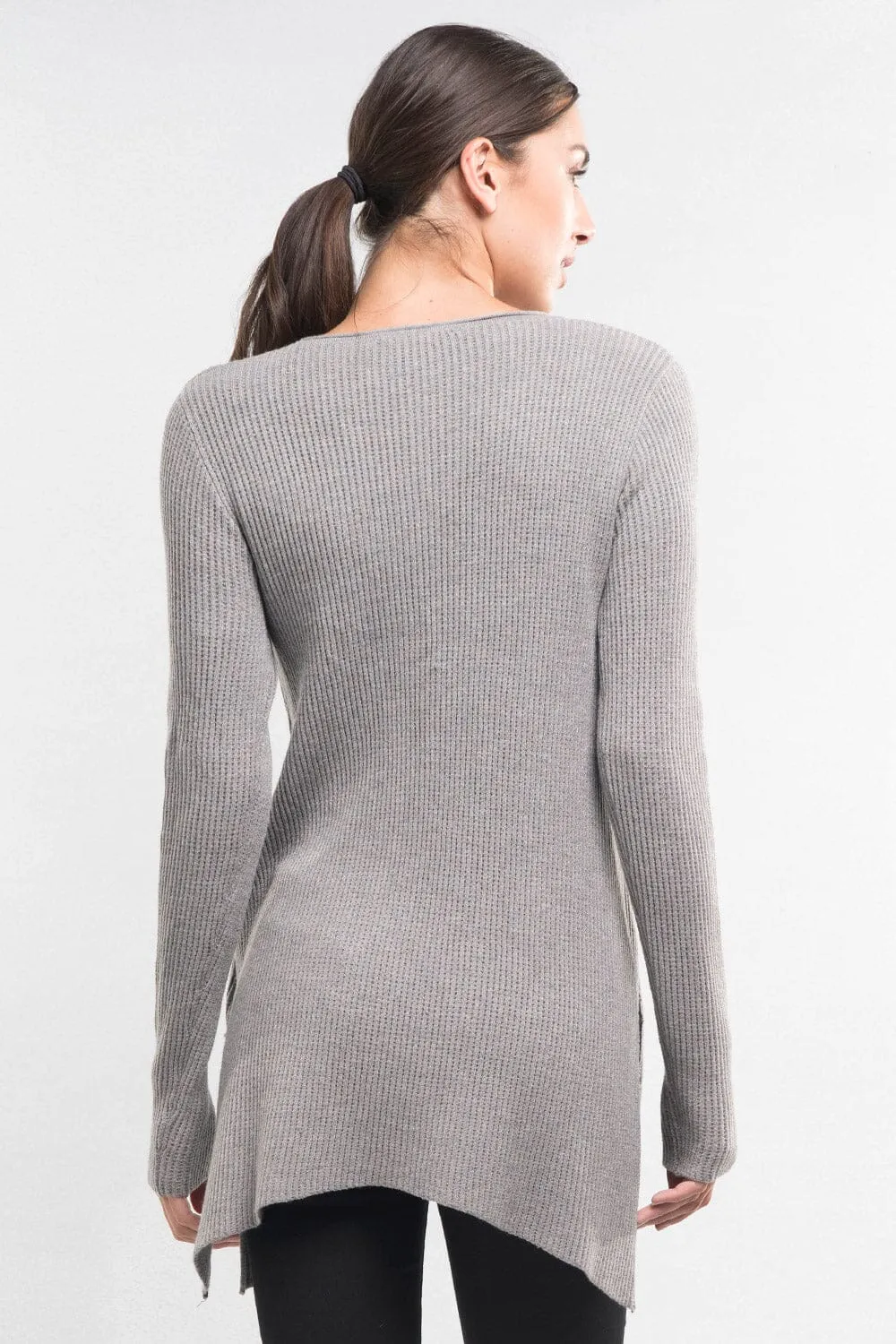 Darla Swing Hem Sweater