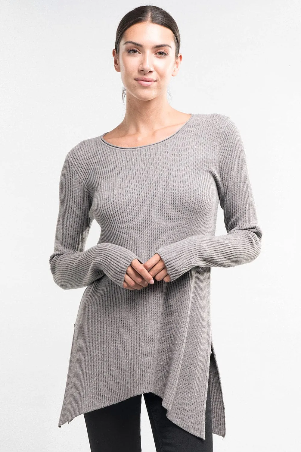 Darla Swing Hem Sweater