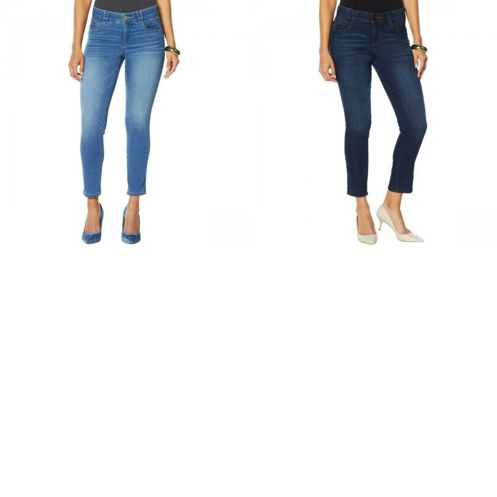 Democracy Women's Ab Solution Ankle Skimmer Jeans
