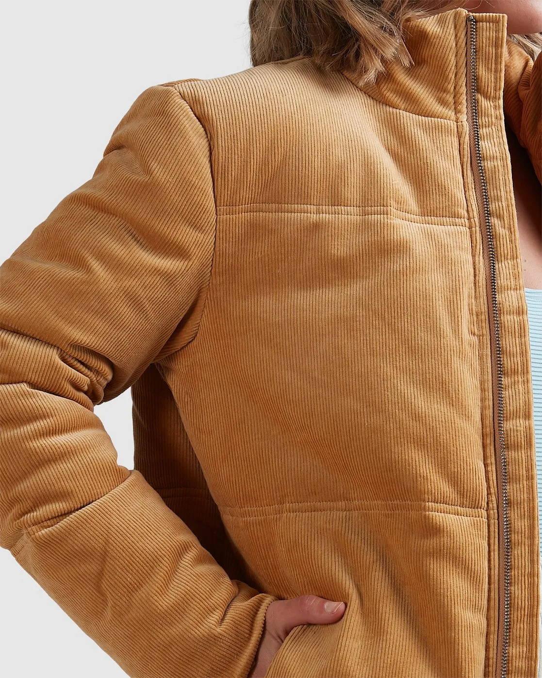 Desert Cord Puffer Jacket