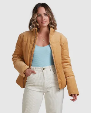 Desert Cord Puffer Jacket