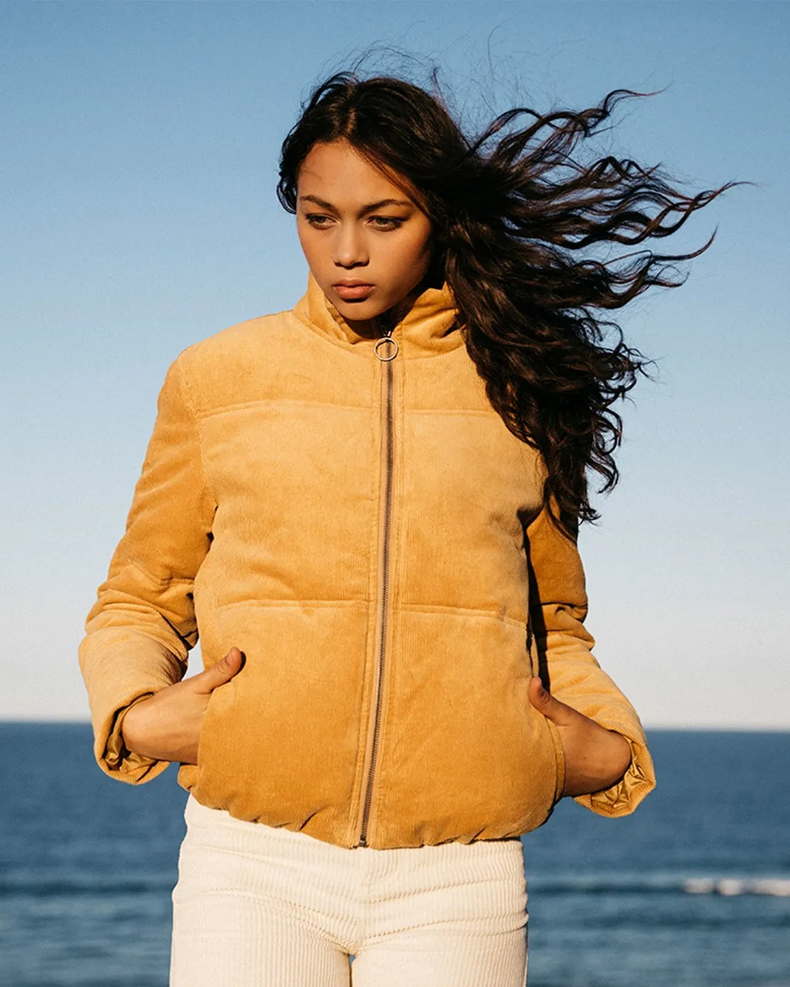 Desert Cord Puffer Jacket