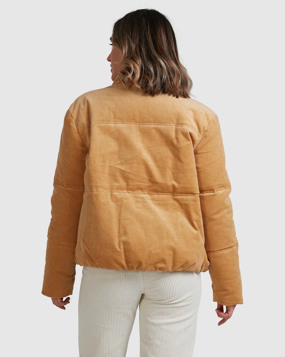 Desert Cord Puffer Jacket
