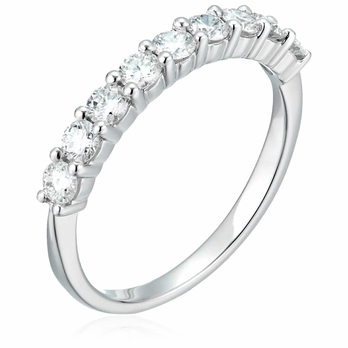 Diamond Wedding Band in 10k Gold