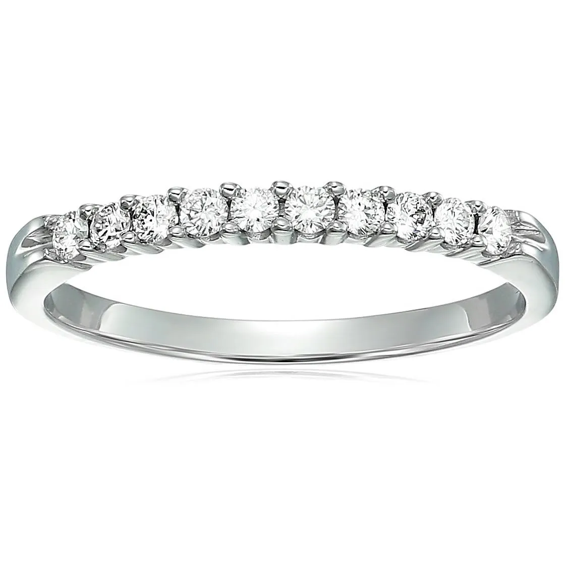 Diamond Wedding Band in 10k Gold