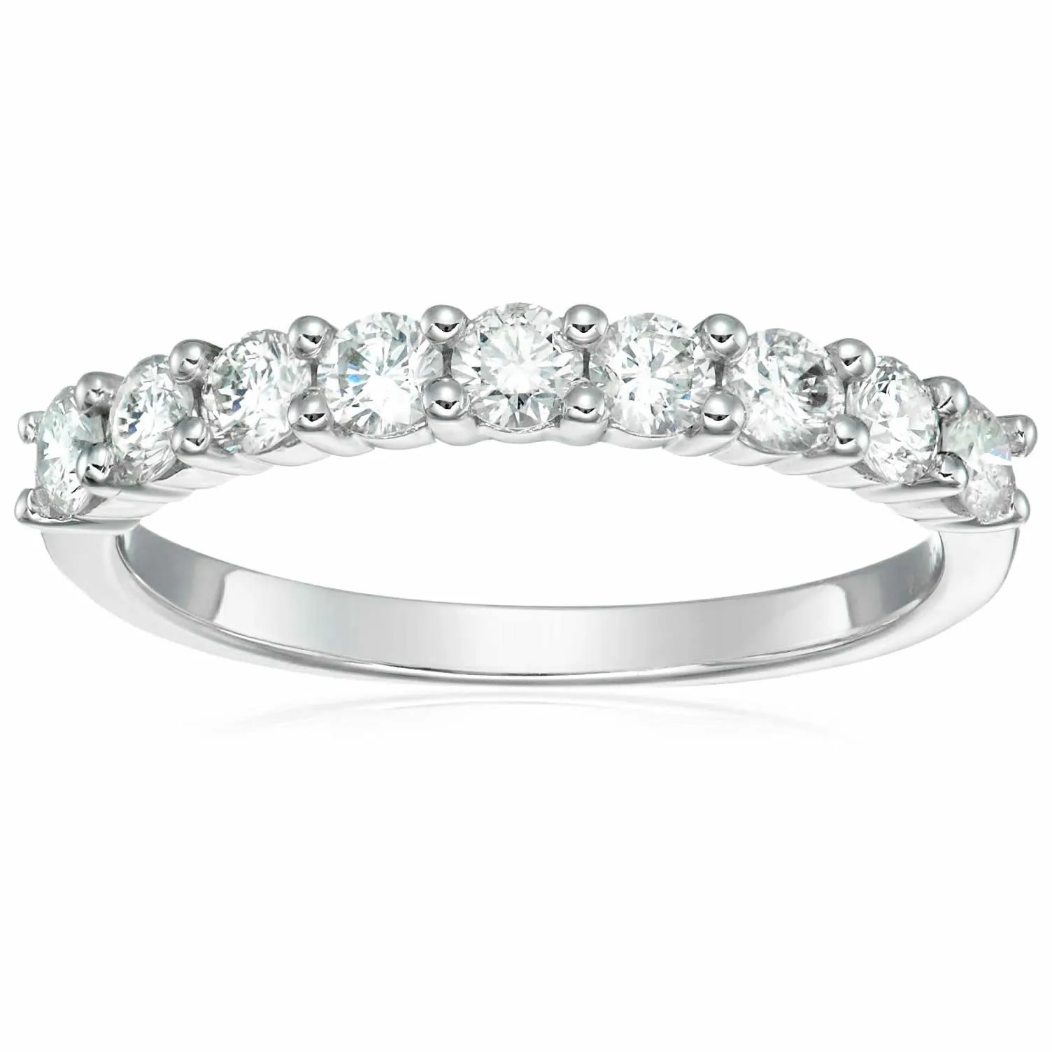 Diamond Wedding Band in 10k Gold