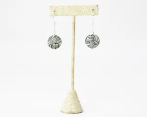 Disc Earring / Silvery Elemental