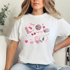 Disco Collage Short Sleeve T-Shirt