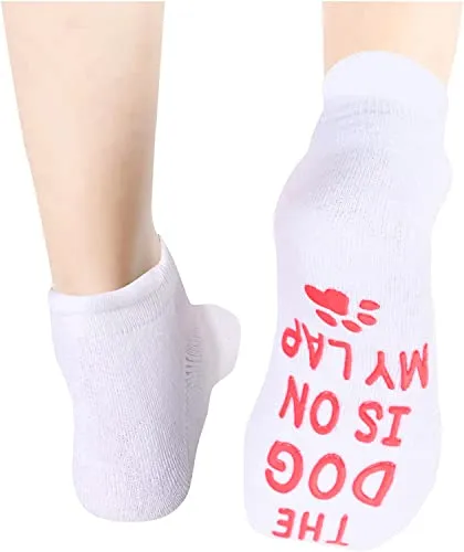 Dog Gifts for Dog Lovers Dog Gifts for Women Unique Dog Mom Gifts Novelty Dog Socks White Socks