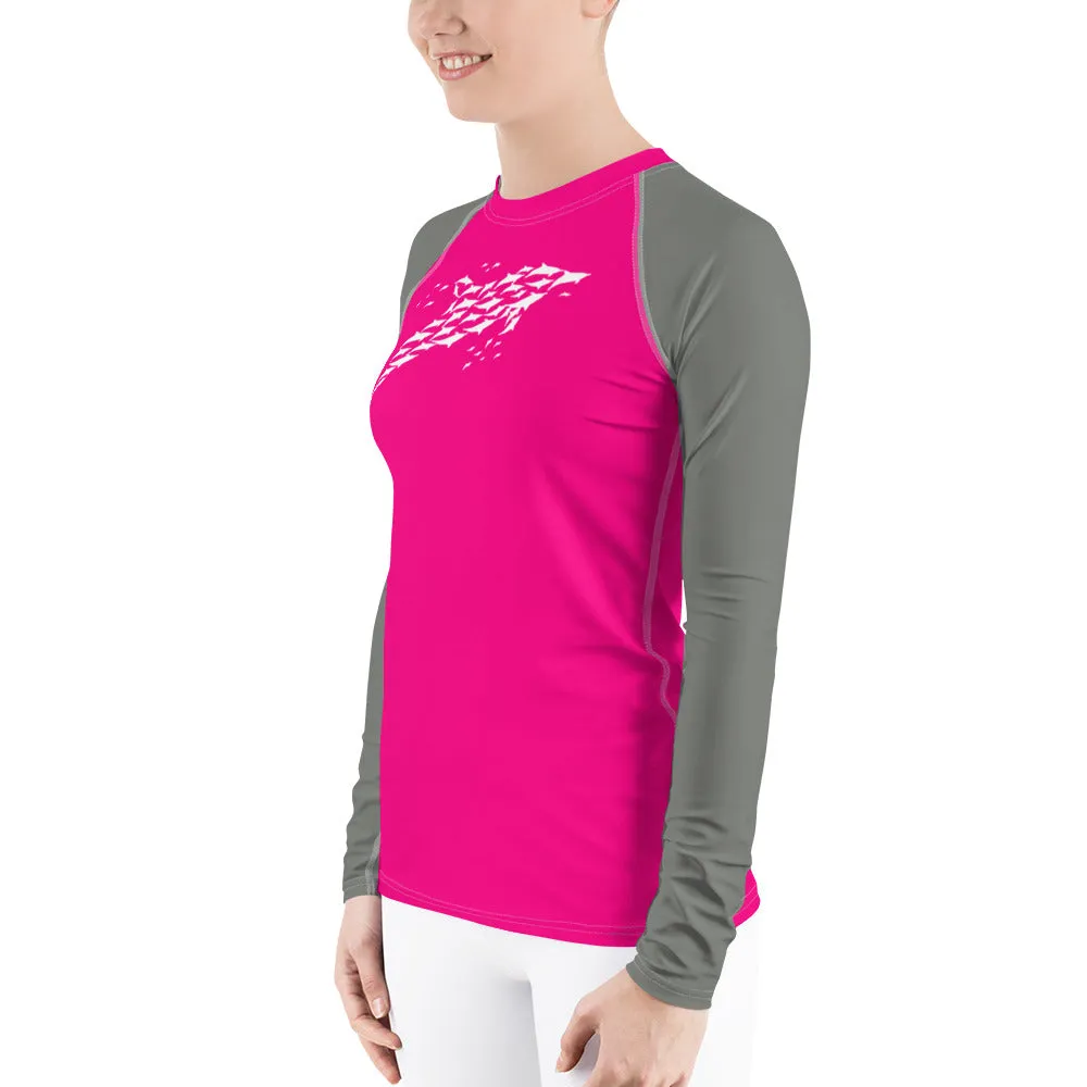 Dolphin Dreaming Women's Rash Guard