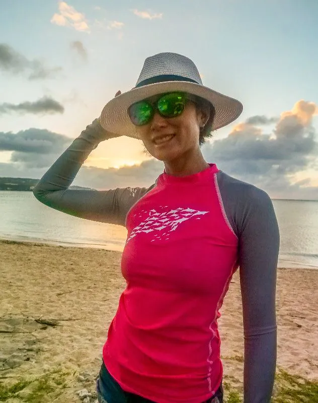 Dolphin Dreaming Women's Rash Guard