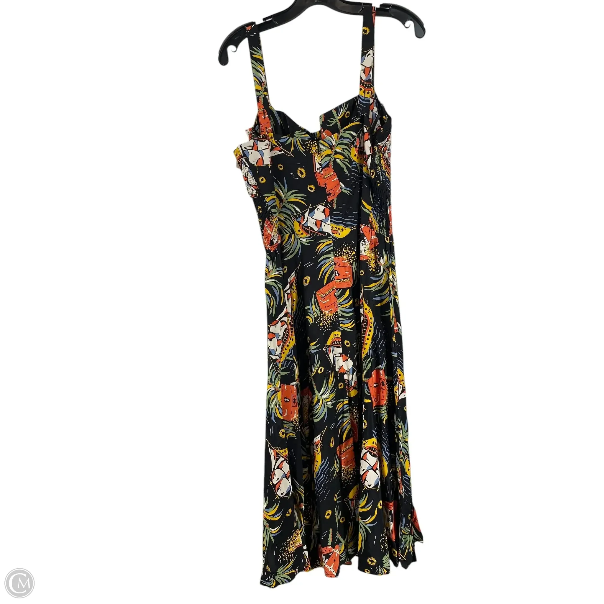 Dress Casual Maxi By Clothes Mentor In Black, Size: Xl