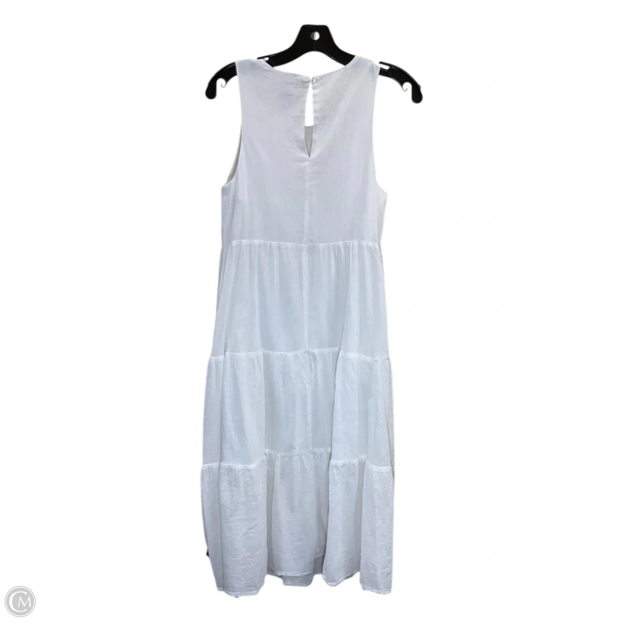 Dress Casual Midi By A New Day In White, Size: Xs